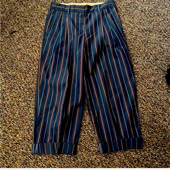 Marc Jacobs Blue Striped Pantsuit - Picture 1 of 3